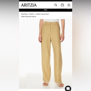 ARITIZA Linen The Effortless Pant in High Rise